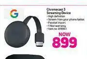 Game Chrome Cast 3 Streaming Device offer