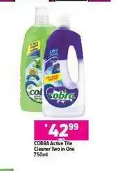 Game 2Cobra Active Tile Cleaner 2 In 1-750ml Each offer