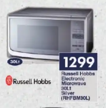 President Hyper Russell Hobbs Electronic Microwave 30Lt Silver (RHFBM30L) offer