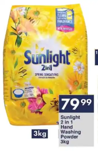 President Hyper Sunlight 2 in 1 Hand Washing Powder 3kg offer