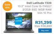First Shop Dell Latitude 7320 i5 Laptop offer