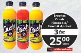 Oxford Freshmarket Brookes Crush Pineapple/ Peach & Apricot offer