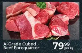 A-Grade Cubed Beef Forequarter