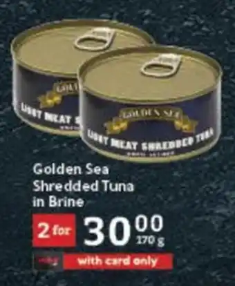 Oxford Freshmarket Golden Sea Shredded Tuna in Brine offer