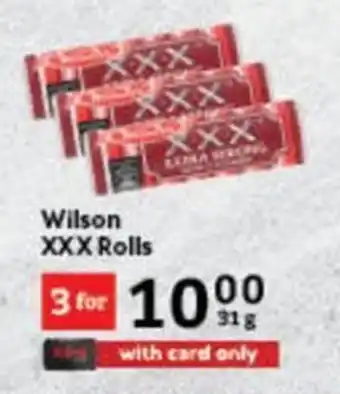 Oxford Freshmarket Wilson XXX Rolls offer