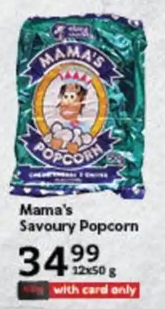 Oxford Freshmarket Mama's Savoury Popcorn offer