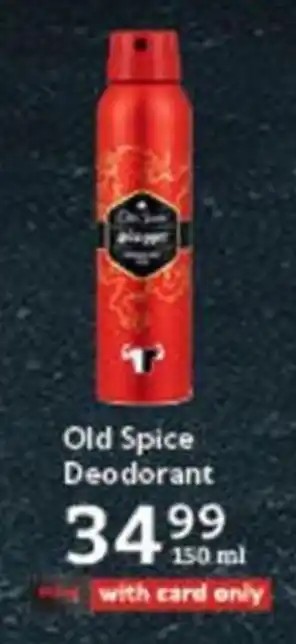 Oxford Freshmarket Old Spice Deodorant offer