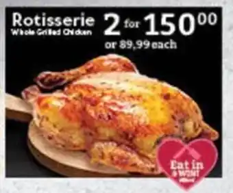 Oxford Freshmarket Rotisserie Whole Grilled Chicken offer