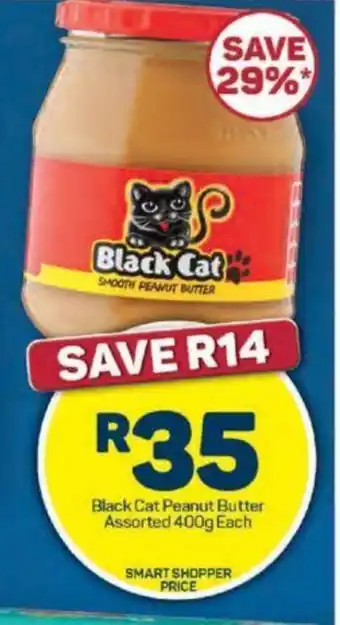 Pick n Pay Black Cat Peanut Butter Assorted 400g Each offer