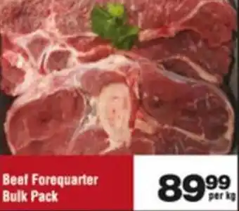 Check Star Beef Forequarter Bulk Pack offer