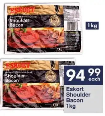 President Hyper Eskort Shoulder Bacon 1kg offer