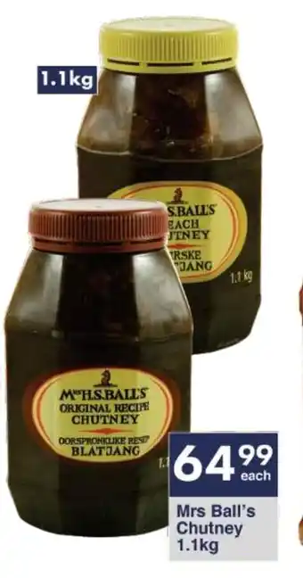 President Hyper Mrs Ball's Chutney 1.1kg offer