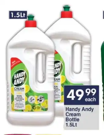 President Hyper Handy Andy Cream Bottle 1.5Lt offer