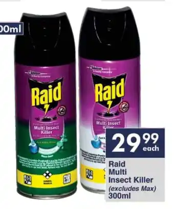 President Hyper Raid Multi Insect Killer (excludes Max) 300ml offer