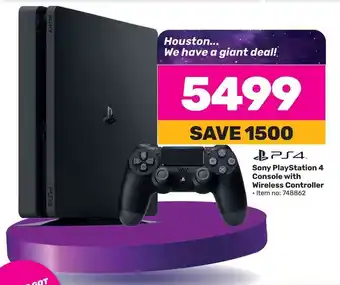 Game Sony PlayStation 4 Console with Wireless Controller offer