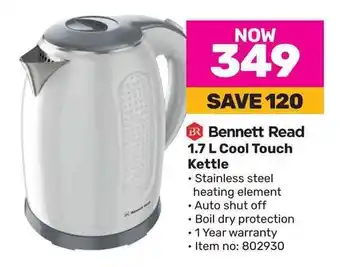 Game Bennett Read 1.7 L Cool Touch Kettle offer
