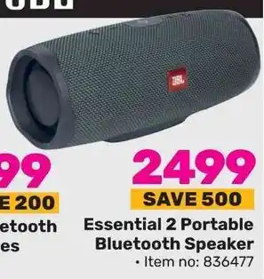 Game Essential 2 Portable Bluetooth Speaker offer