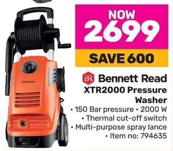 Game Bennett Read XTR2000 Pressure Washer offer