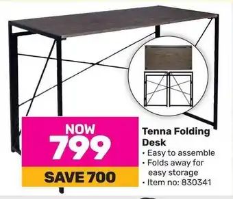 Game Tenna Folding Desk offer