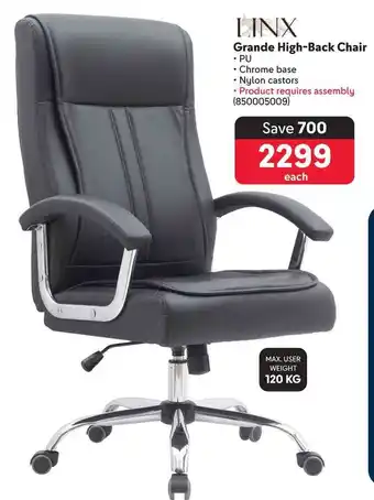 Makro Grande High-Back Chair offer