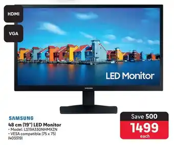 Makro SAMSUNG 48 cm (19") LED Monitor offer