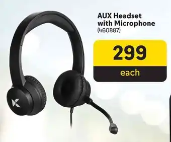 Makro AUX Headset with Microphone offer