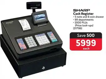 Makro SHARP Cash Register offer