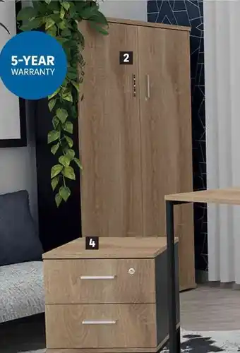 Makro Kalahari 2-Door 4-Tier Cabinet offer