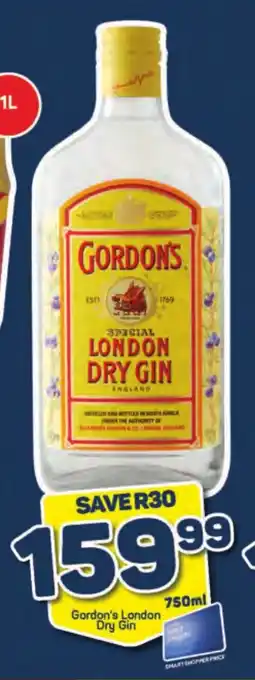 Gordon's London Dry Gin offer at Pick n Pay Liquor