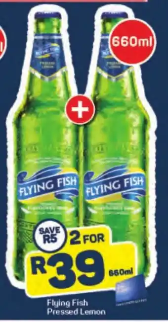 Pick n Pay Liquor Flying Fish Pressed Lemon offer