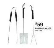 Leroy Merlin Braai Tools Set Of 3 81442284 offer