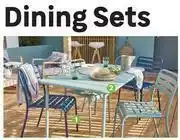 Leroy Merlin Cafe Dining Chair Full Steel Slats Blue 81457273-Each offer