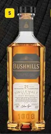Makro BUSHMILLS 21 YO Single Malt Irish Whiskey offer