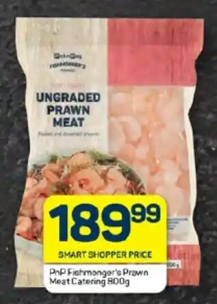 Pick n Pay Hypermarket PnP Fishmonger's Prawn Meat Catering 800g offer