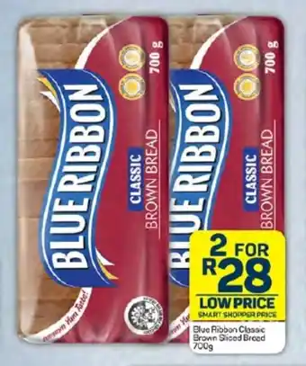 Pick n Pay Hypermarket Blue Ribbon Classic Brown Sliced Bread 700g offer