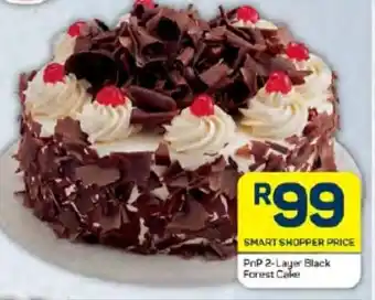 Pick n Pay Hypermarket PnP 2-Layer Black Forest Cake offer