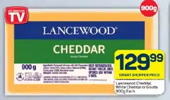 Pick n Pay Hypermarket Lancewood Cheddar, White Cheddar or Gouda 900g Each offer