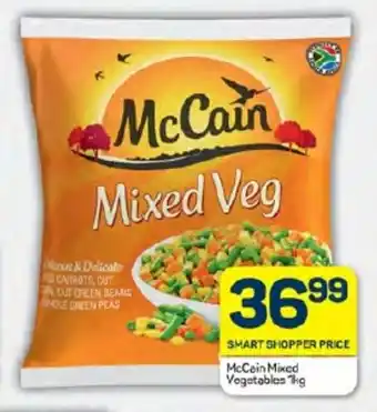 Pick n Pay Hypermarket McCain Mixed Vegetables 1kg offer