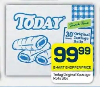 Pick n Pay Hypermarket Today Original Sausage Rolls 30s offer