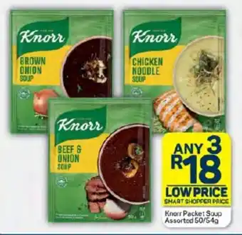 Knorr Packet Soup Assorted 50/54g