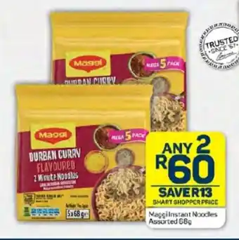 Pick n Pay Hypermarket Maggi Instant Noodles Assorted 68g offer