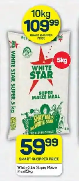 Pick n Pay Hypermarket White Star Super Maize Meal 5kg offer