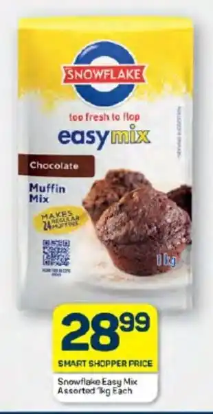 Pick n Pay Hypermarket Snowflake Easy Mix Assorted 1kg Each offer