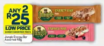 Pick n Pay Hypermarket Jungle Energy Bar Assorted 48g offer