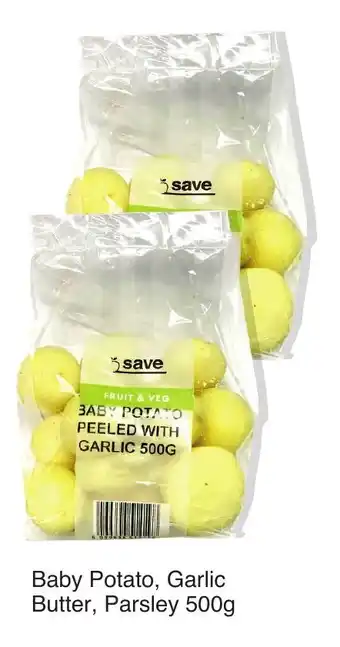 Save Hyper Baby Potato, Garlic Butter, Parsley 500g offer