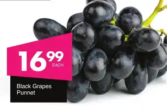 Save Hyper Black Grapes Punnet offer