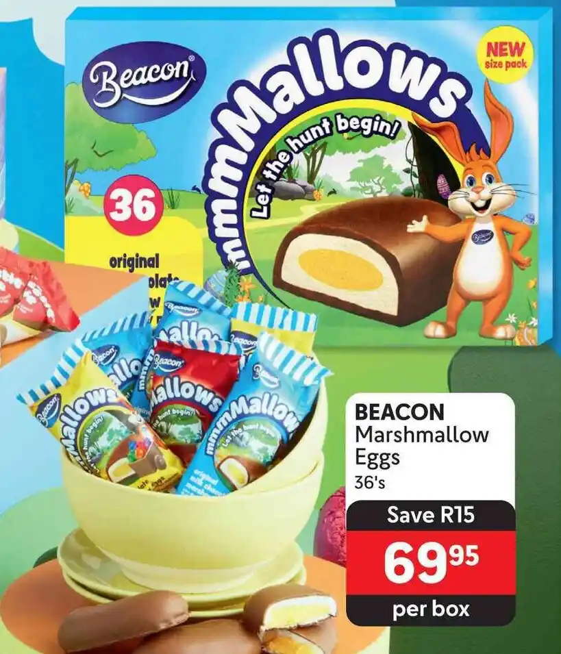 Makro BEACON Marshmallow Eggs 36's offer