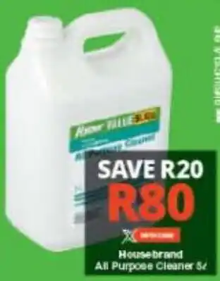 Checkers Housebrand All Purpose Cleaner 5L offer
