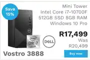First Shop Dell Vostro 3888 Mini Tower offer