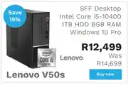 First Shop Lenovo V50s i5 SFF Desktop offer